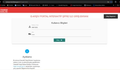 GİB e-Arşiv Portal e-fatura sistemi çöktü mü?
