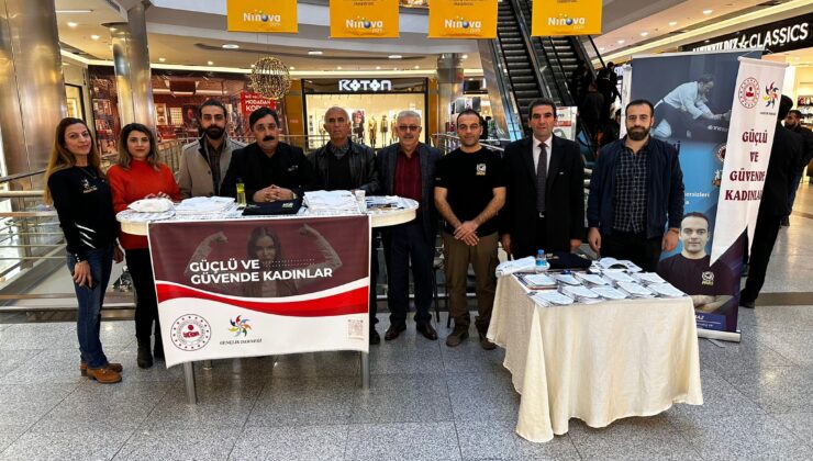 Güçlü ve Güvende Kadınlar Projesi Ninova AVM’de tanıtıldı