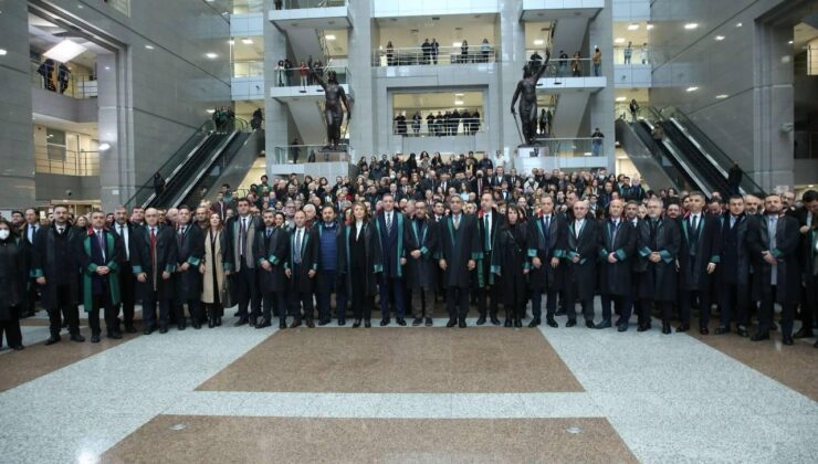TBB ve Baro Başkanlarından Anayasa Mahkemesi Kararı için basın açıklaması