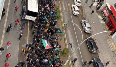 Diyarbakır’da Aksa Tufanı’na Destek Yürüyüşü gerçekleştirildi