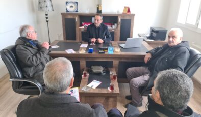 Emekliler Diyarbakır Meclisi’nden gazetemize ziyaret