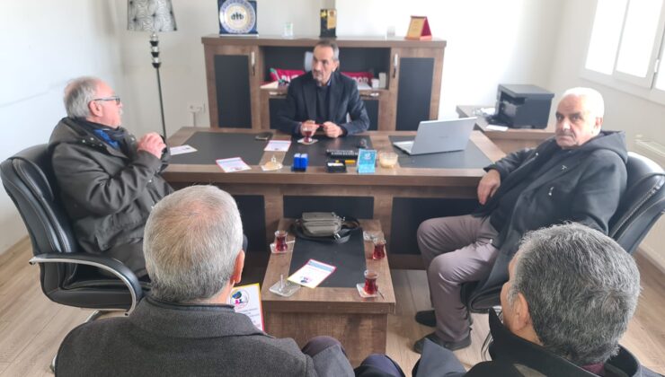 Emekliler Diyarbakır Meclisi’nden gazetemize ziyaret
