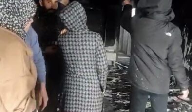 Yüksekova’da ev yangını tedirginliği