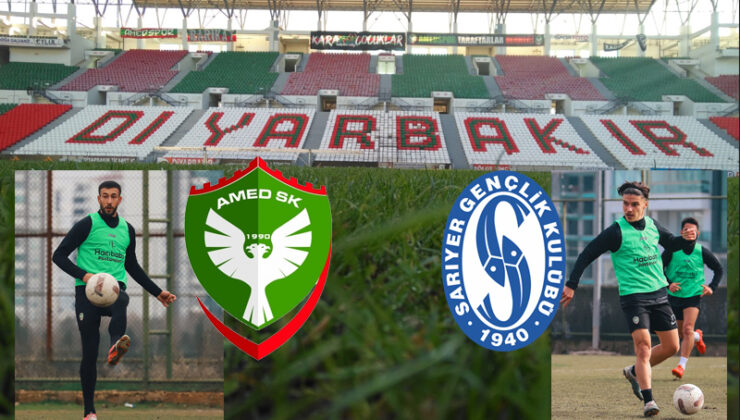 Amedspor’da, Sarıyer hazırlıkları tamam