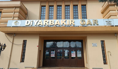 Diyarbakır Tren Garı 89 yıldır bölgeye hizmet veriyor