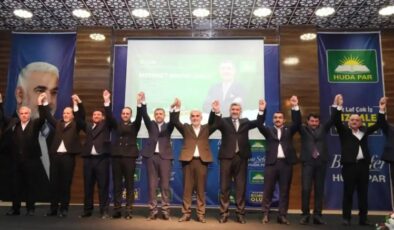 HÜDA PAR adaylarını tanıttı