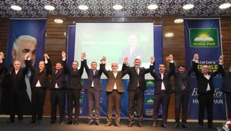 HÜDA PAR adaylarını tanıttı