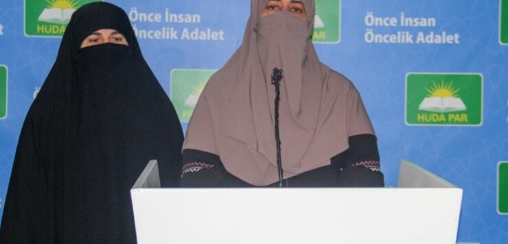 HÜDAPAR Kadın Kolları Başkanı Habibe Günel’den  kadınlara çağrı