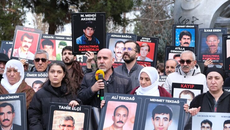 Diyarbakır’da kayıp yakınları eylemi