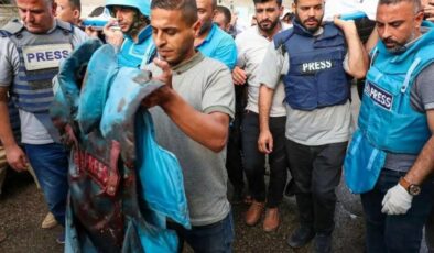 İsrail saldırılarında 107 gazeteci yaşamını yitirdi
