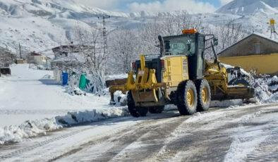 Diyarbakır’da yılın ilk karı Kulp’a yağdı