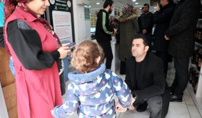 11 bin kişiye alışveriş çeki veriliyor