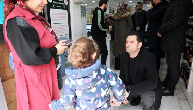 11 bin kişiye alışveriş çeki veriliyor
