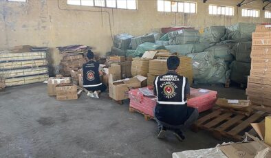 Gümrükte kaçak eşya operasyonu