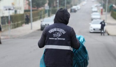 Yenişehir semtinde temizlik çalışmaları sürüyor
