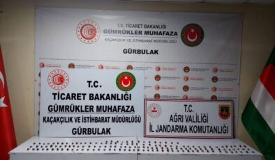 145 adet kaçak gümüş yüzük ele geçirildi