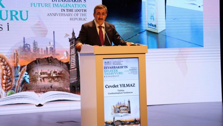 Cumhurbaşkanı Yardımcı Yılmaz: “Diyarbakır bugün, son 40 yılda hiç olmadığı kadar huzur  içinde”