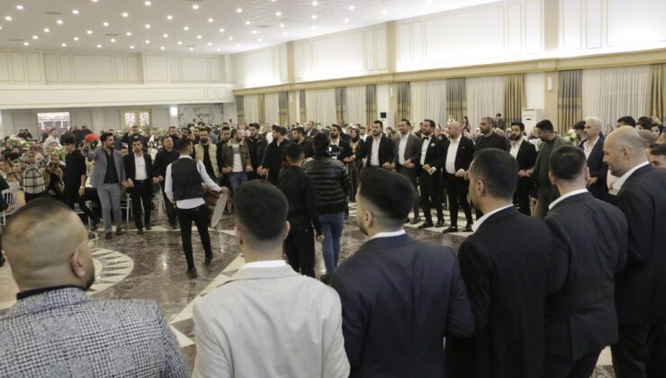 Diyarbakır’da düğüne 3 bin kişi katıldı