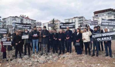 Besni’de deprem acısı: müteahhit tepkisi