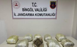 Bingöl’de odun arasında uyuşturucu baskını