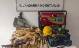 Adıyaman’da kaçak kazı operasyonu