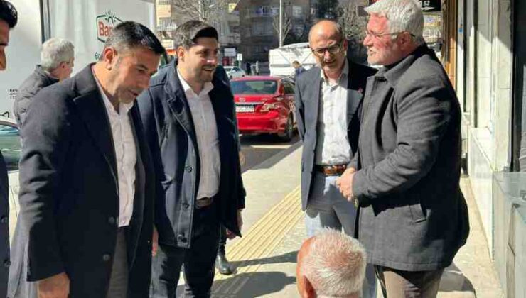 CHP’nin Büyükşehir Adayı Pekdemir Diyarbakır’ı sokak sokak geziyor