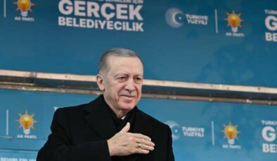 Cumhurbaşkanı Erdoğan; “Seçimleri şehirlerimizi Türkiye Yüzyılı’na hazırlayacak adımların ilki olarak görüyoruz”