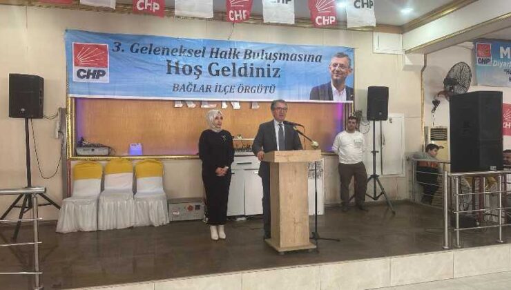 Diyarbakır’da CHP 3. halk buluşması gerçekleştirdi