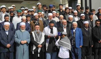 Diyarbakır’da Gazze saldırıları protesto edildi