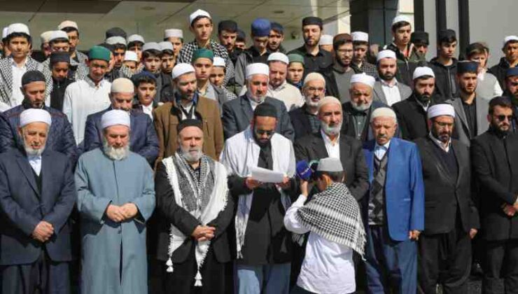 Diyarbakır’da Gazze saldırıları protesto edildi