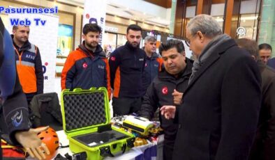 Diyarbakır’da Kurulan stantlarda afetlerde kullanılan araçlar tanıtıldı