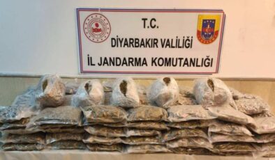 Diyarbakır’da durdurulan bir araçta esrar ele geçirdi