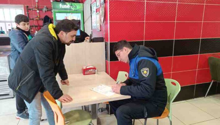 Diyarbakır’da etiket ve dilenci denetimi