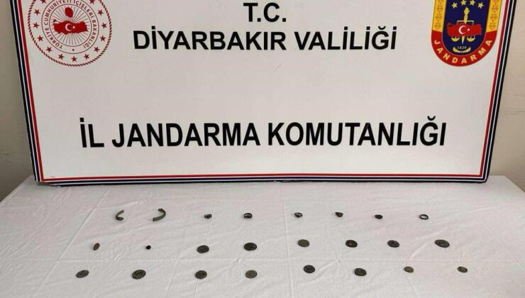 Diyarbakır’da tarihi eser kaçakçıları yakalandı