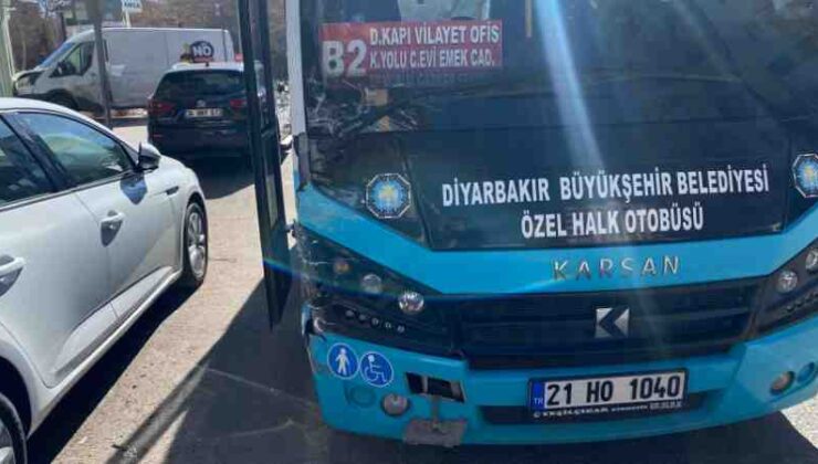 Diyarbakır’da zincirleme kaza: 13 yaralı
