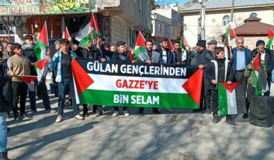 Diyarbakır’dan Filistin’e güçlü destek