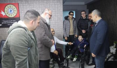Elazığ’da öğrencilerden engellilere büyük destek