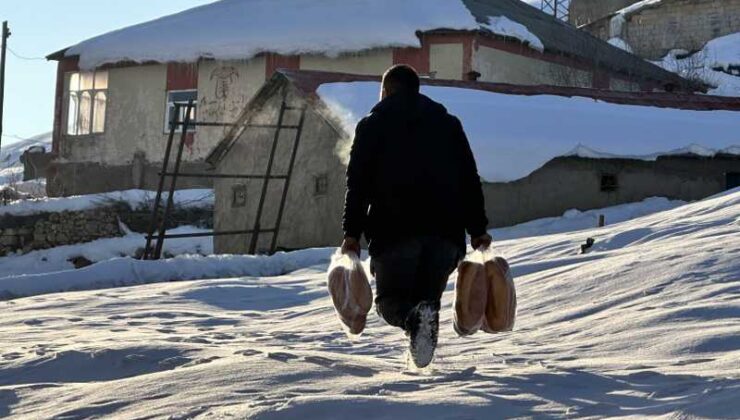Esnafın ekmek yardımı sıcaklık yaydı