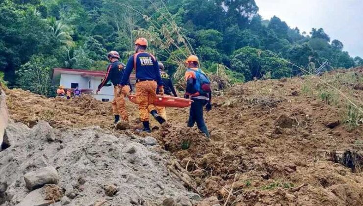 Filipinler’de toprak kayması faciası: 54 can kaybı