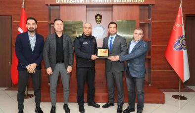 GSYD’den Emniyet Müdürü Kaya’ya teşekkür ziyareti