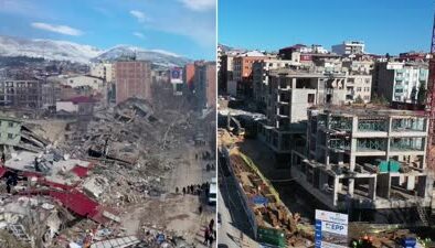 Kahramanmaraş, deprem yıldönümünde havadan görüntülendi