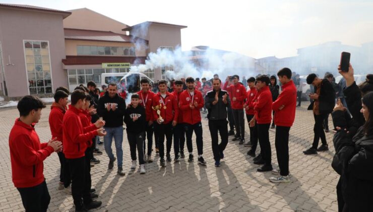 Ağrı spor lisesi Türkiye’yi gururlandırdı