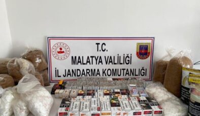 Malatya’da kaçak tütün baskını