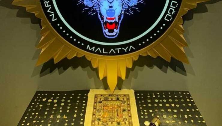 Malatya’da tarihi eser baskını: bir gözaltı