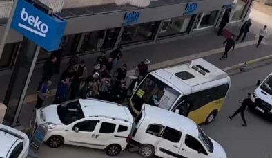 Nusaybin’de zincirleme kaza