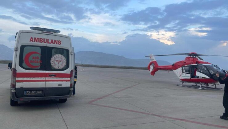 Minik Sertaç’a yaşam uçuşu