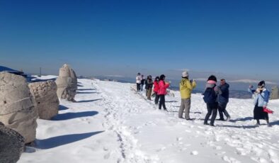 Nemrut’ta kış turizmi