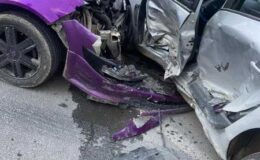 Nusaybin’de trafik kazaları: 1 yaralı