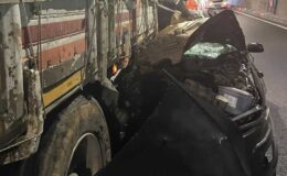 Tünelde feci kaza: 1 ölü, 1 yaralı