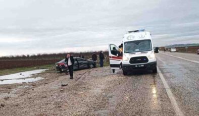 Samsat’ta trafik kazası: 2 yaralı